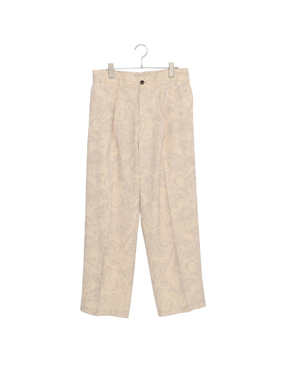 allCaJoule】ペイズリーパンツ