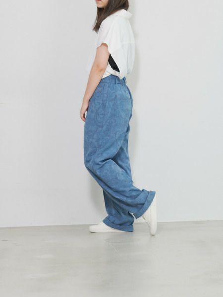 allCaJoule】ペイズリーパンツ