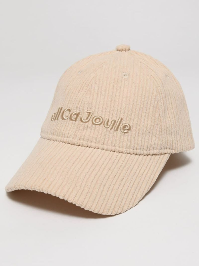 【allCaJoule】コーデュロイキャップ