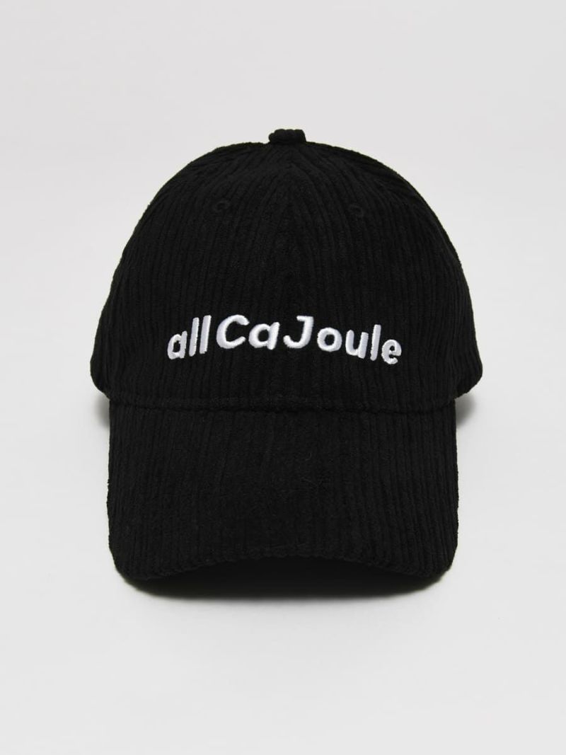 【allCaJoule】コーデュロイキャップ