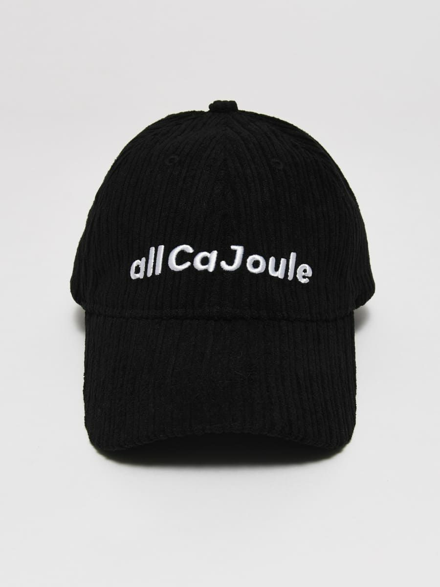 【allCaJoule】コーデュロイキャップ