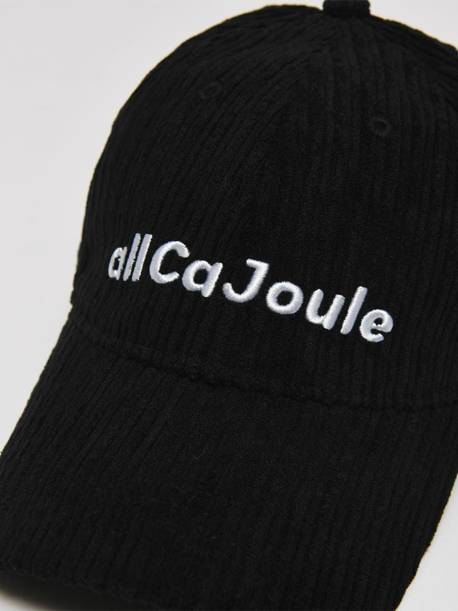 【allCaJoule】コーデュロイキャップ