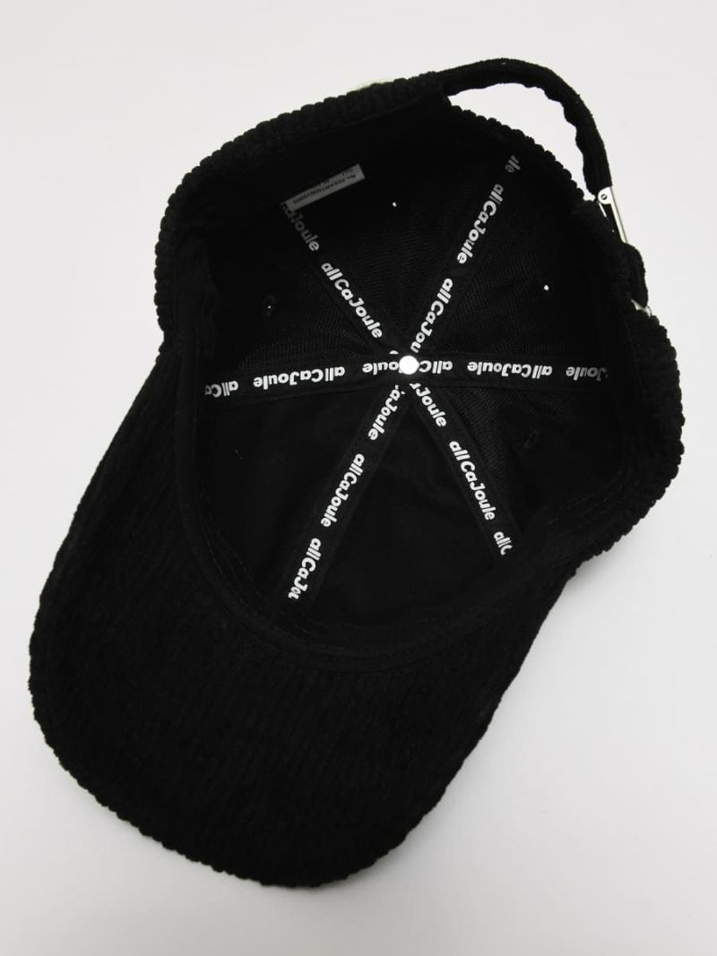 【allCaJoule】コーデュロイキャップ