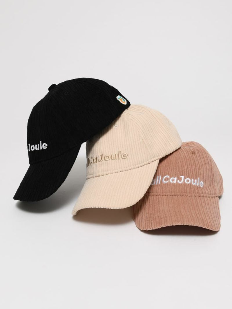 【allCaJoule】コーデュロイキャップ