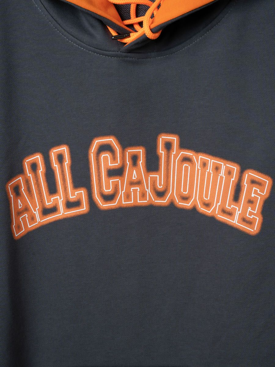 【allCaJoule】ネオンロゴパーカー