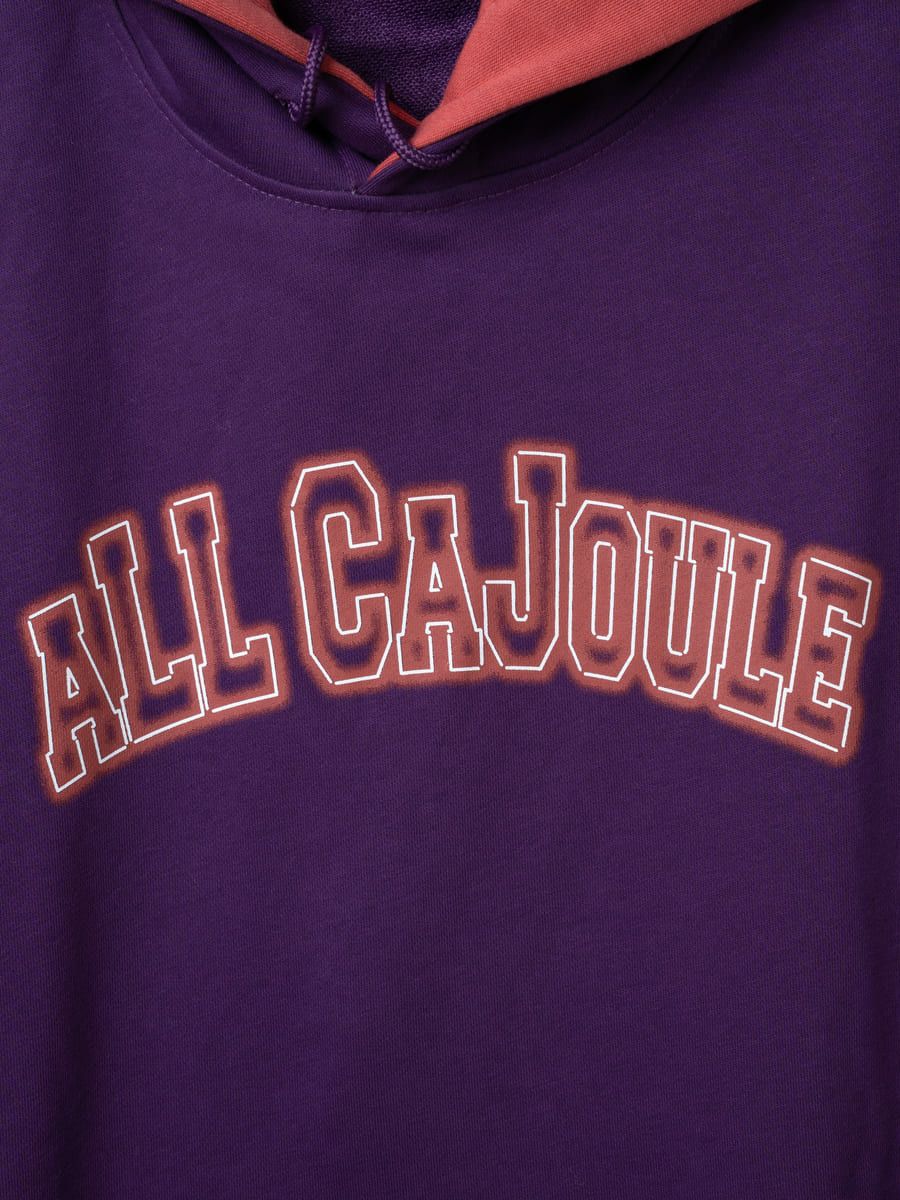 【allCaJoule】ネオンロゴパーカー