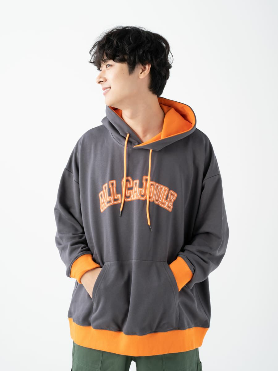 【allCaJoule】ネオンロゴパーカー