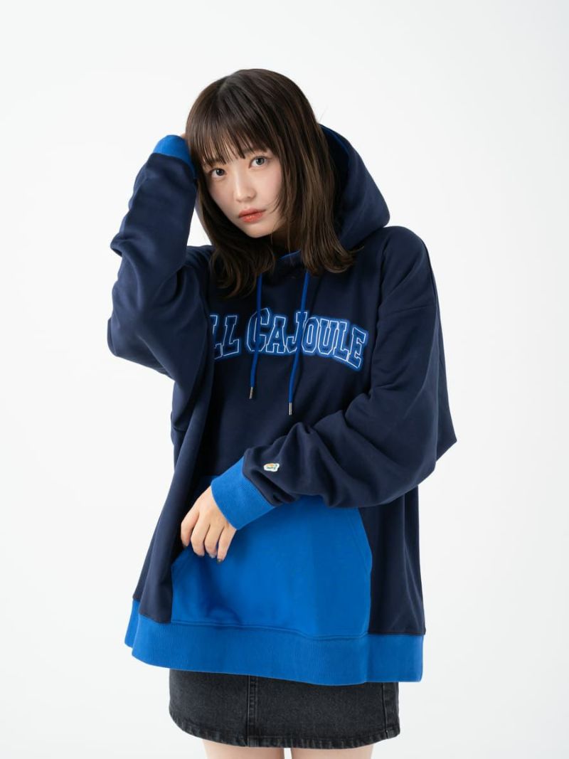 【allCaJoule】ネオンロゴパーカー