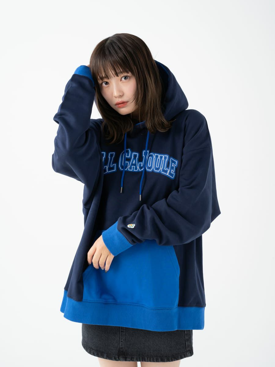 【allCaJoule】ネオンロゴパーカー