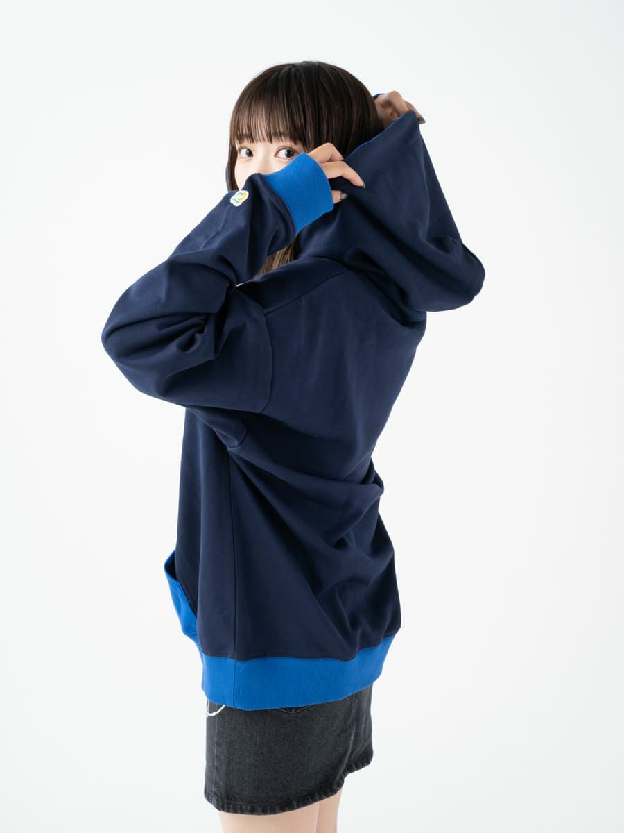 【allCaJoule】ネオンロゴパーカー