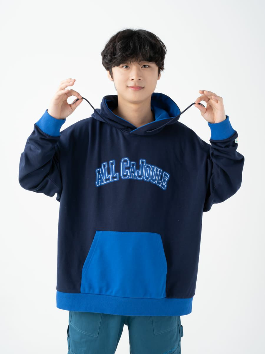 【allCaJoule】ネオンロゴパーカー