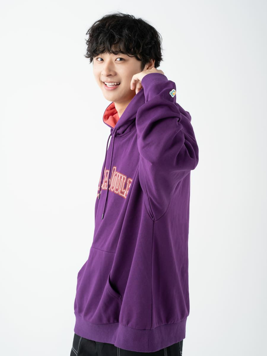 【allCaJoule】ネオンロゴパーカー