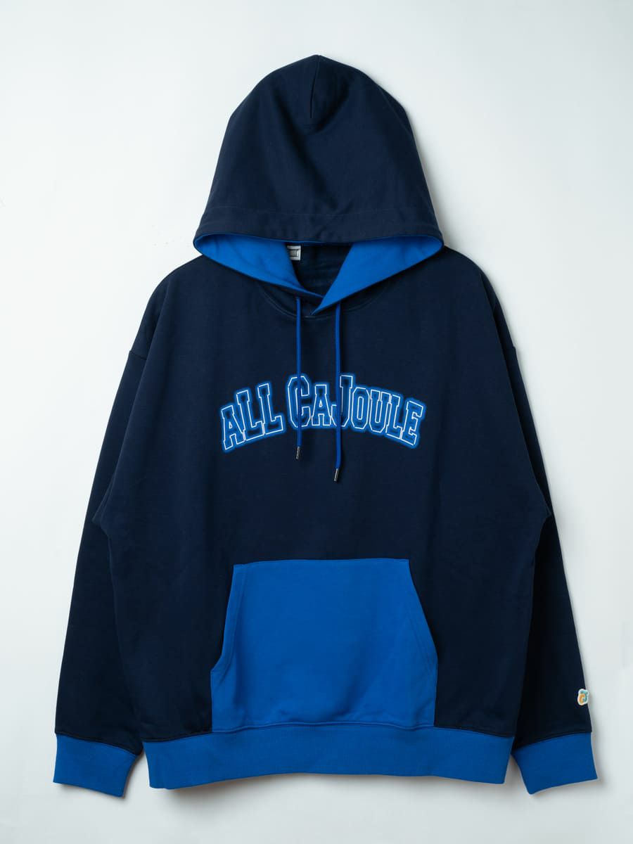 【allCaJoule】ネオンロゴパーカー