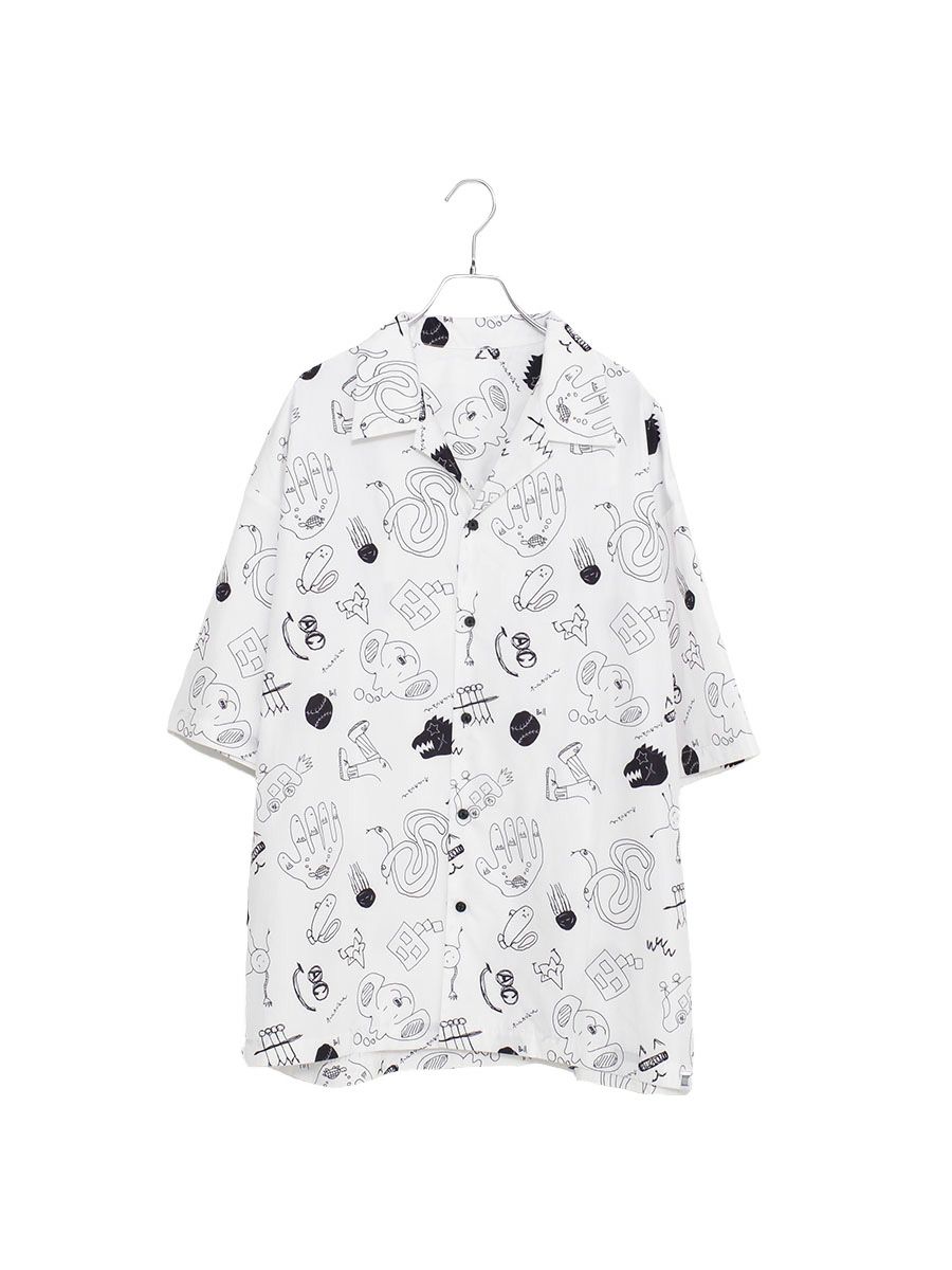 【allCaJoule】テガキショートスリーブシャツ