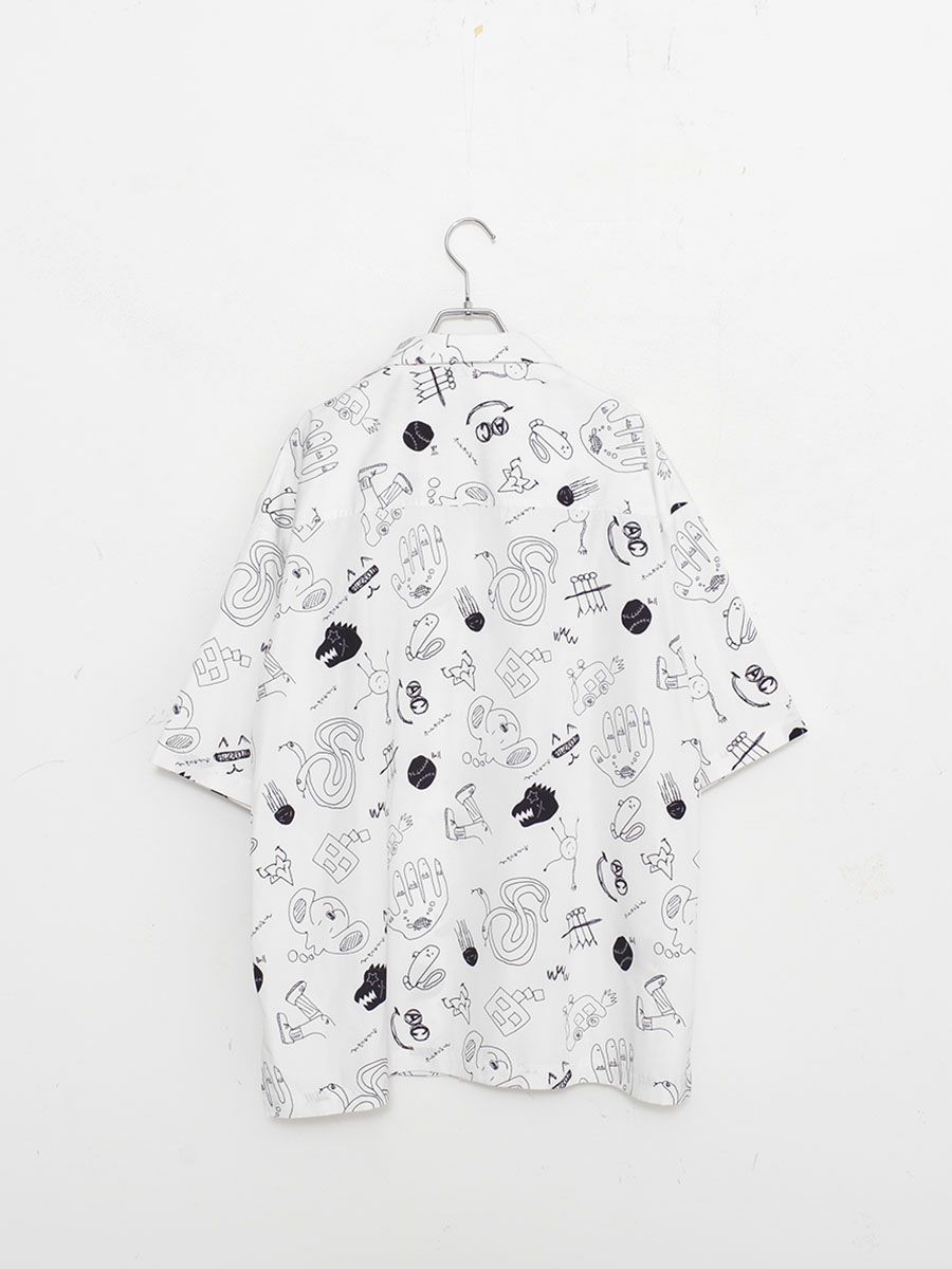 【allCaJoule】テガキショートスリーブシャツ