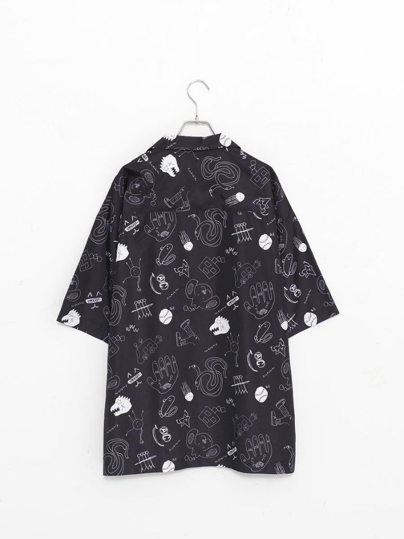 【allCaJoule】テガキショートスリーブシャツ