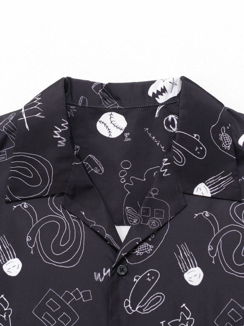 【allCaJoule】テガキショートスリーブシャツ