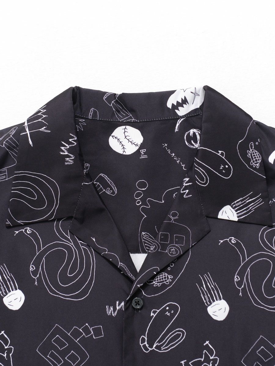 【allCaJoule】テガキショートスリーブシャツ