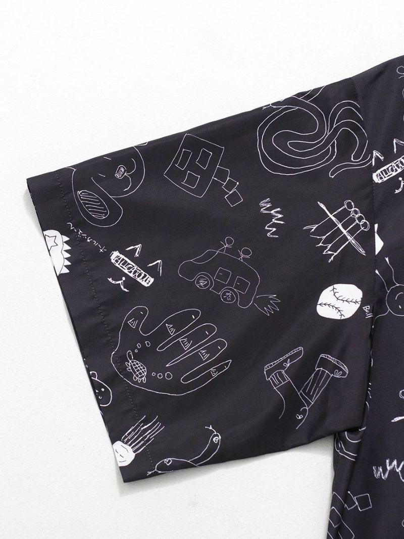 【allCaJoule】テガキショートスリーブシャツ