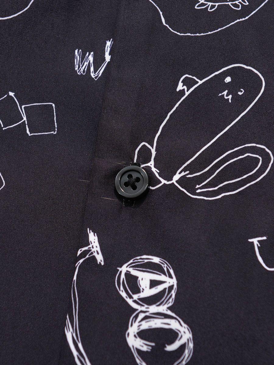 【allCaJoule】テガキショートスリーブシャツ