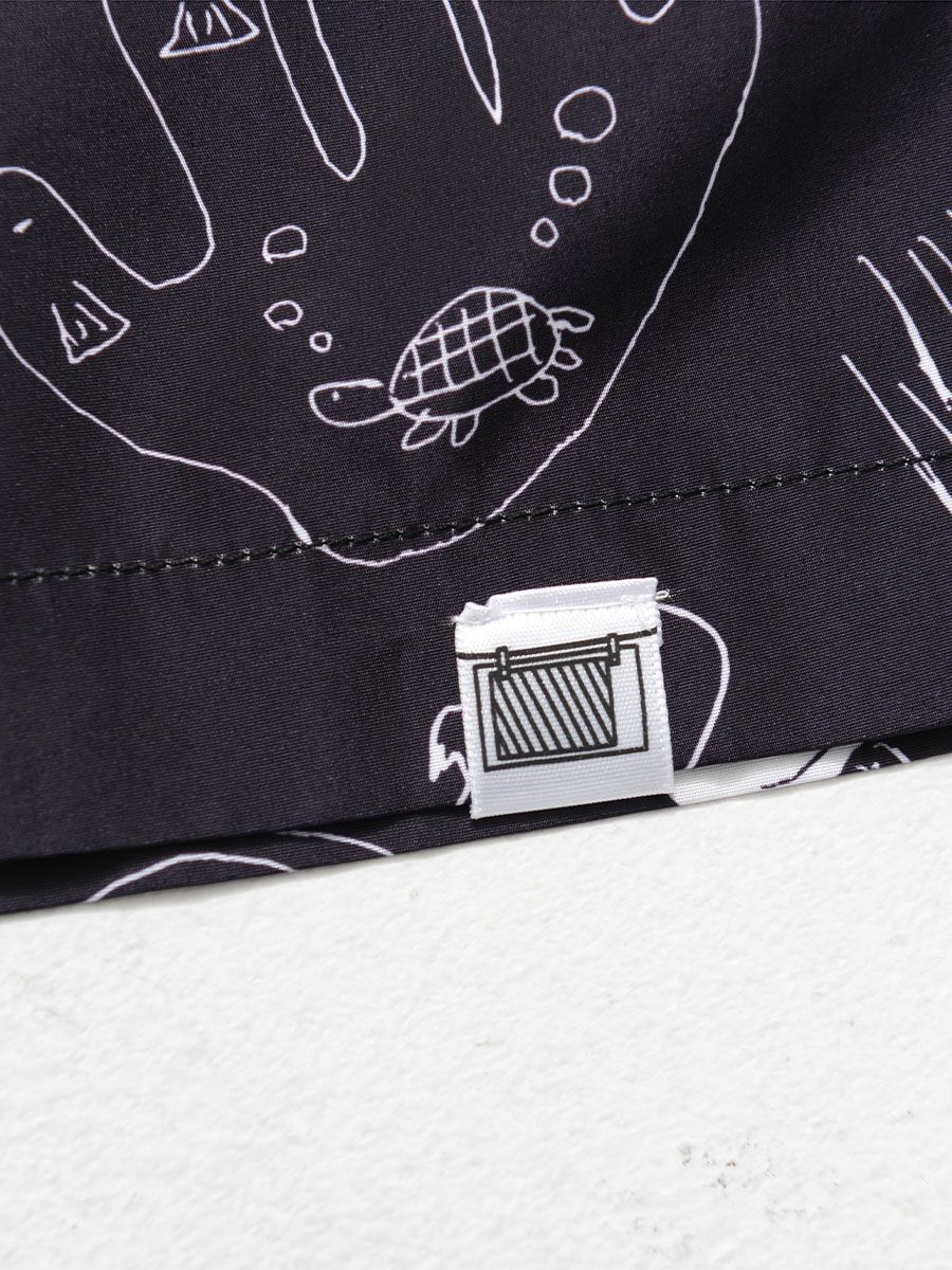 【allCaJoule】テガキショートスリーブシャツ