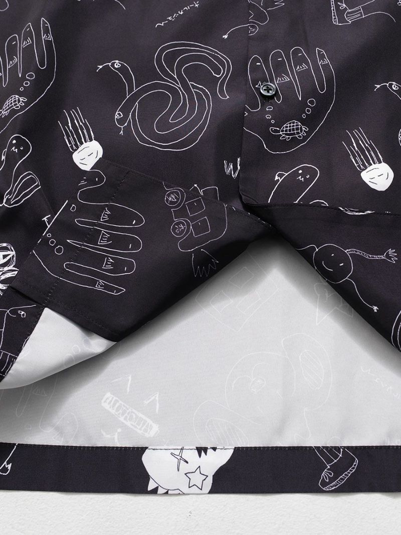 【allCaJoule】テガキショートスリーブシャツ