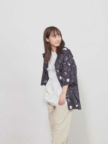 【allCaJoule】テガキショートスリーブシャツ