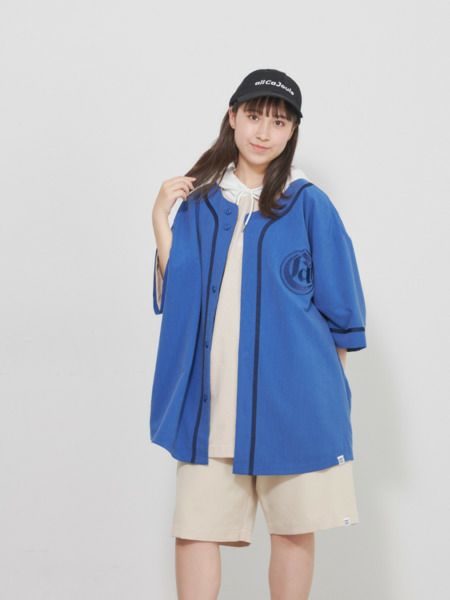 【allCaJoule】ベースボールシャツ
