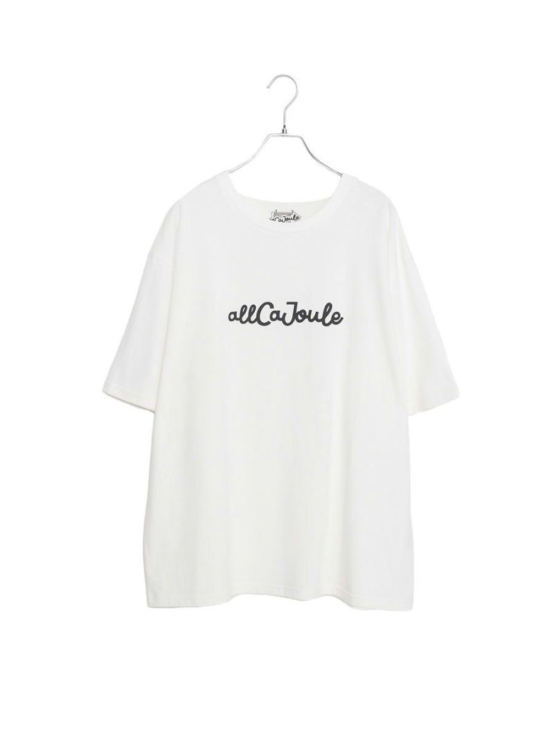 【allCaJoule】ロゴプリントTシャツ