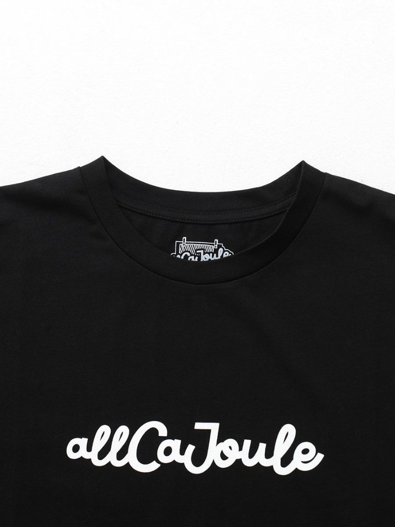 【allCaJoule】ロゴプリントTシャツ