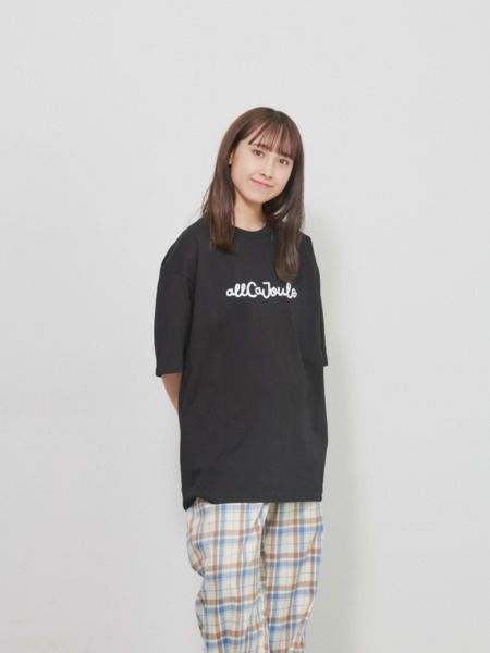 【allCaJoule】ロゴプリントTシャツ