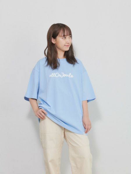 【allCaJoule】ロゴプリントTシャツ
