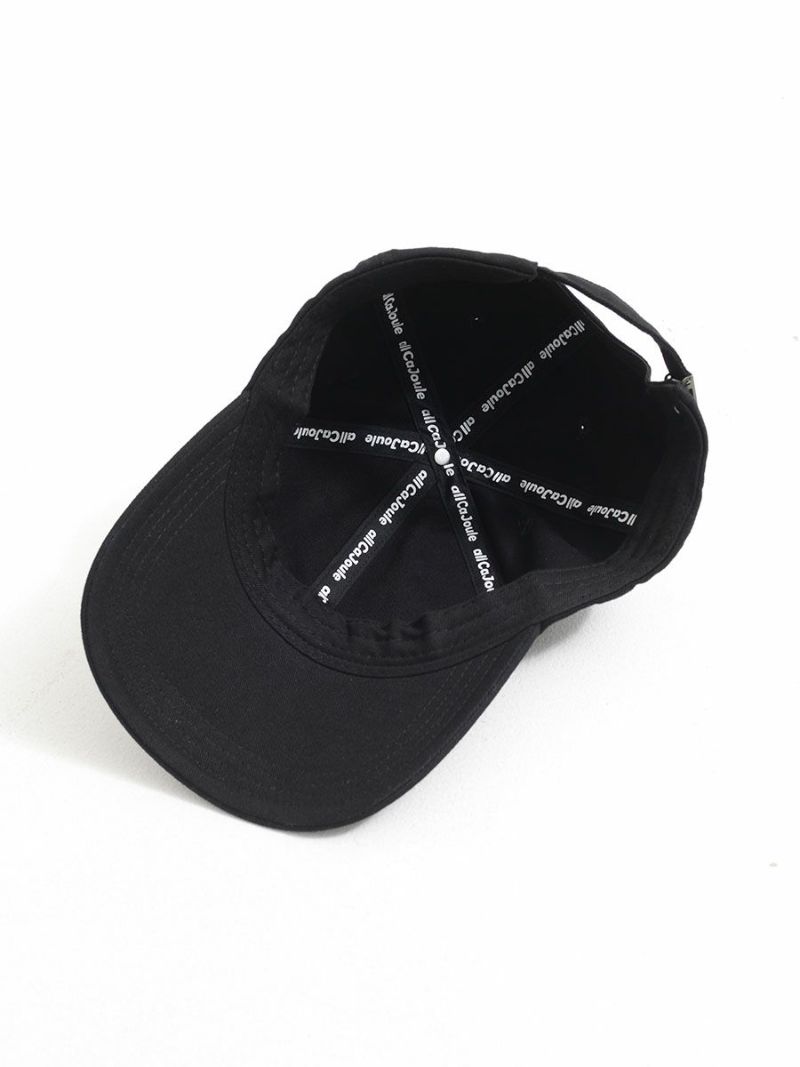 【allCaJoule】バックロゴCAP