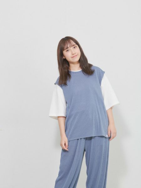 allCaJoule】ノースリーブセットアップ