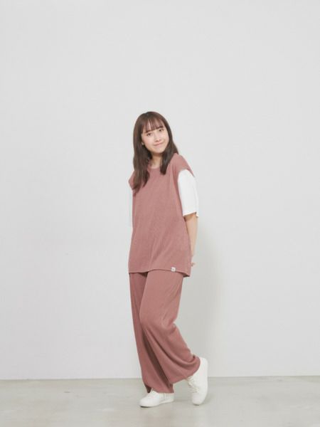 allCaJoule】ノースリーブセットアップ