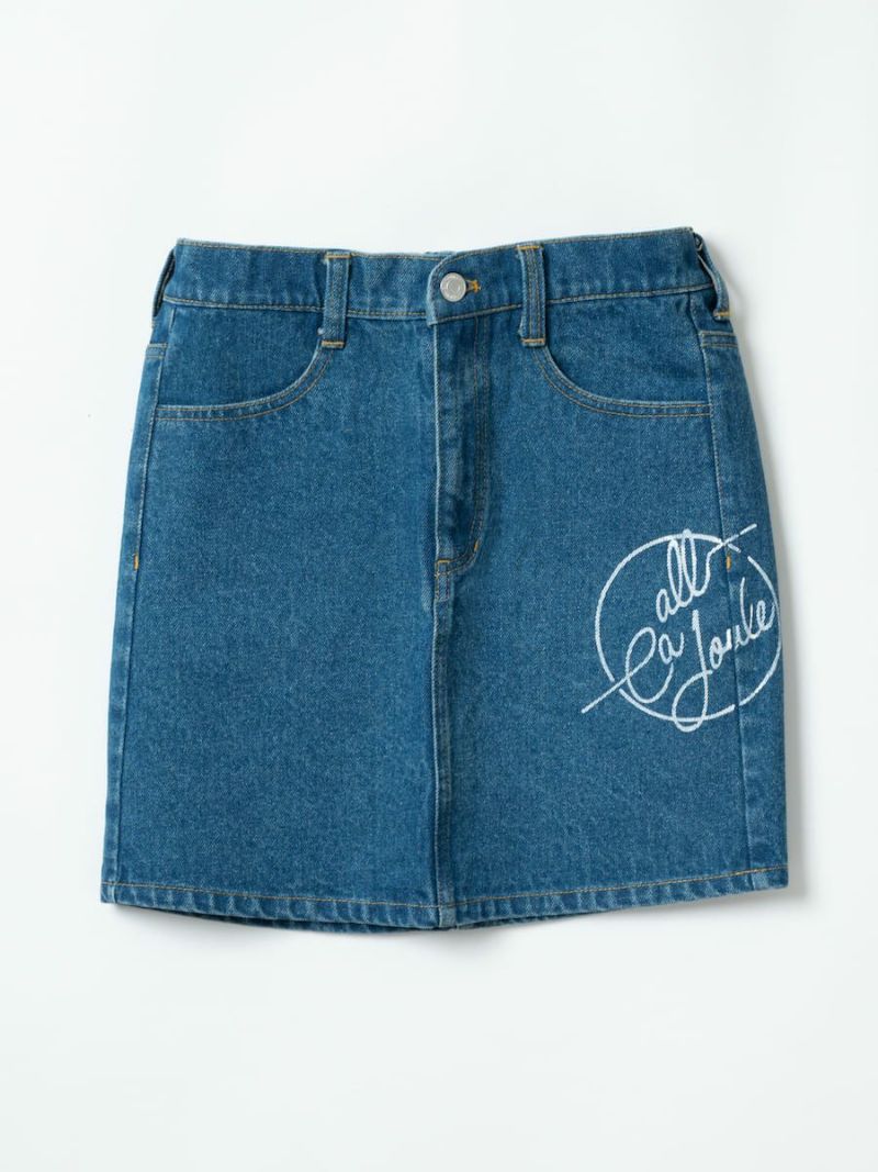 【allCaJoule】デニムスカート