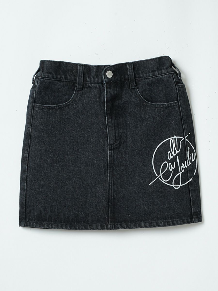 【allCaJoule】デニムスカート