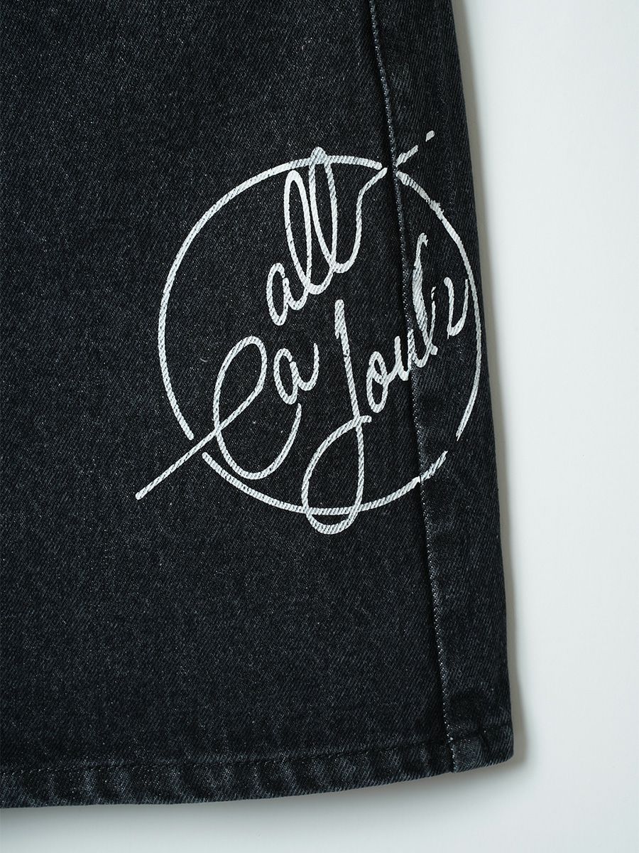 【allCaJoule】デニムスカート