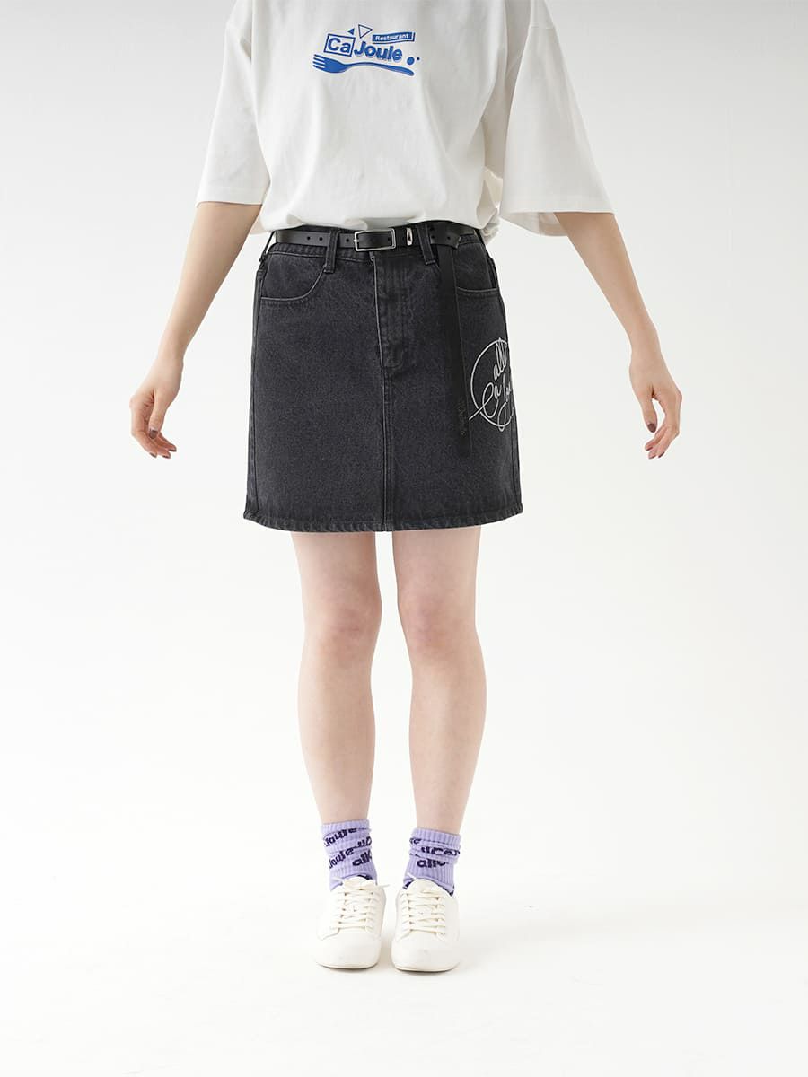 【allCaJoule】デニムスカート