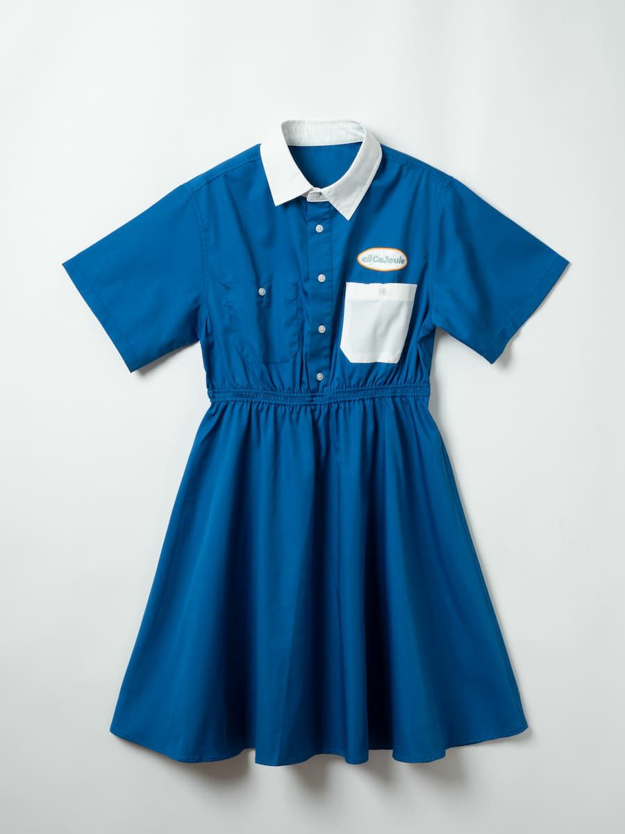 【allCaJoule】ワークシャツワンピース