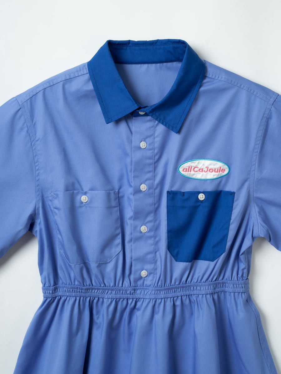 【allCaJoule】ワークシャツワンピース