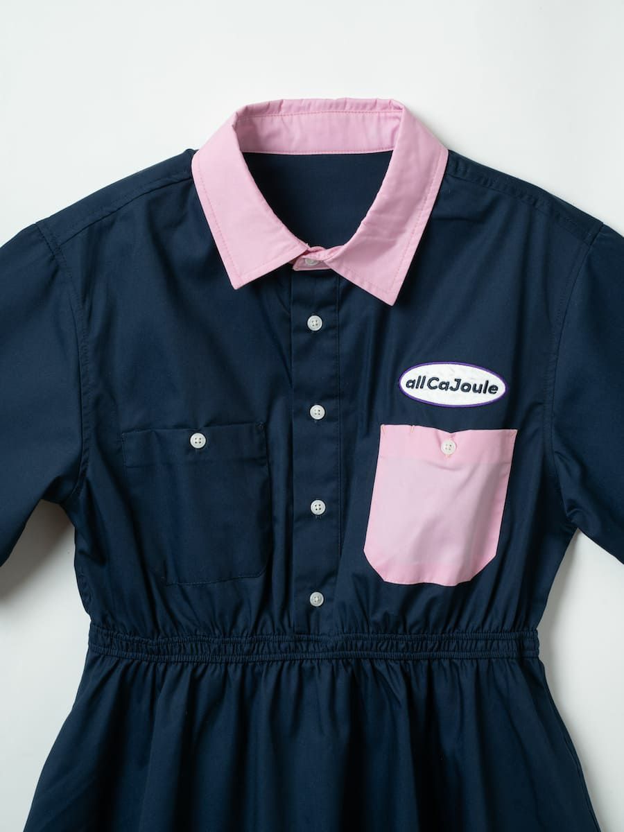 【allCaJoule】ワークシャツワンピース