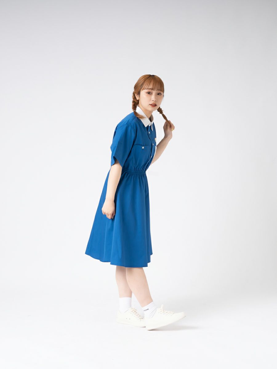 【allCaJoule】ワークシャツワンピース