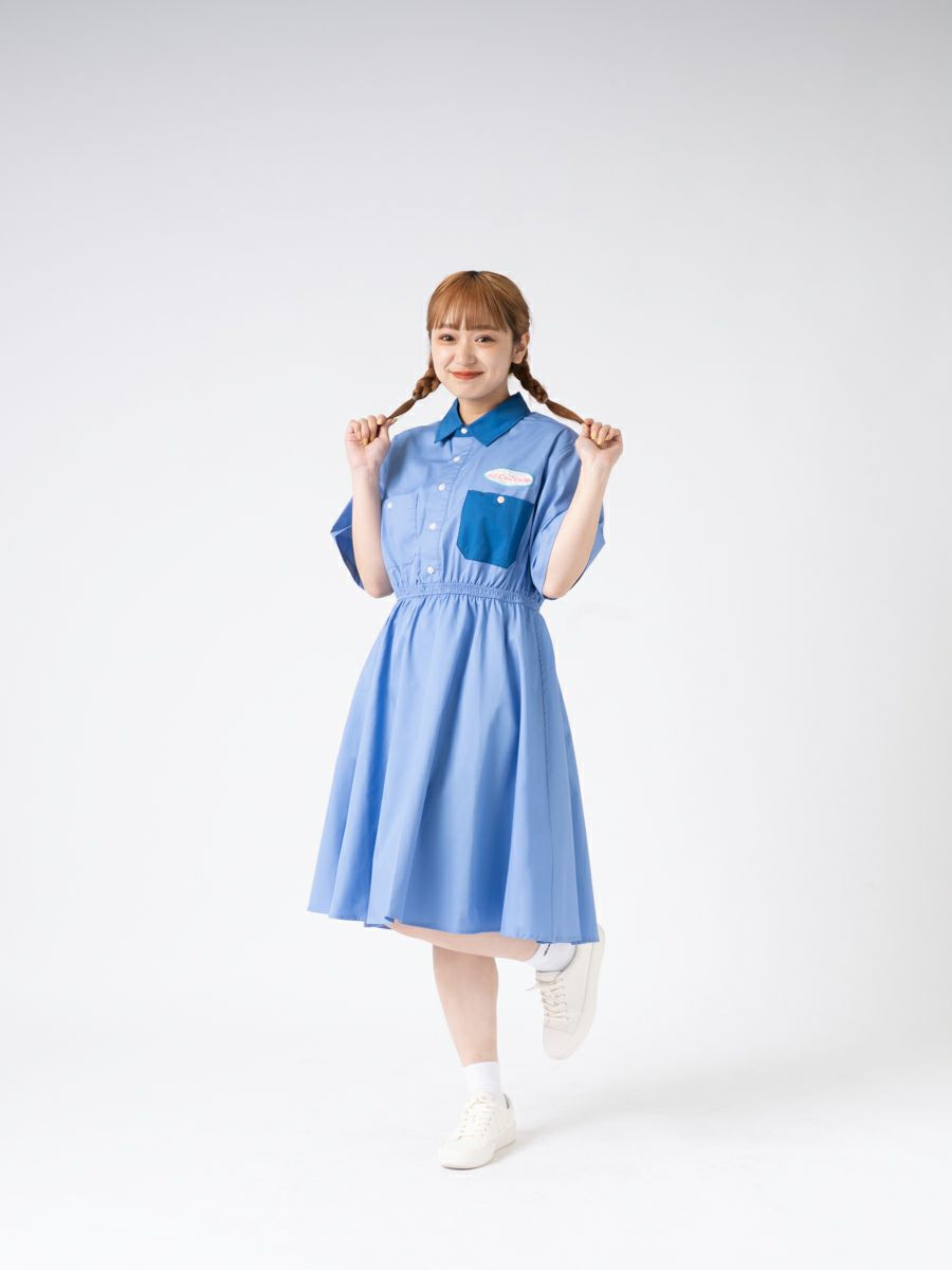 【allCaJoule】ワークシャツワンピース