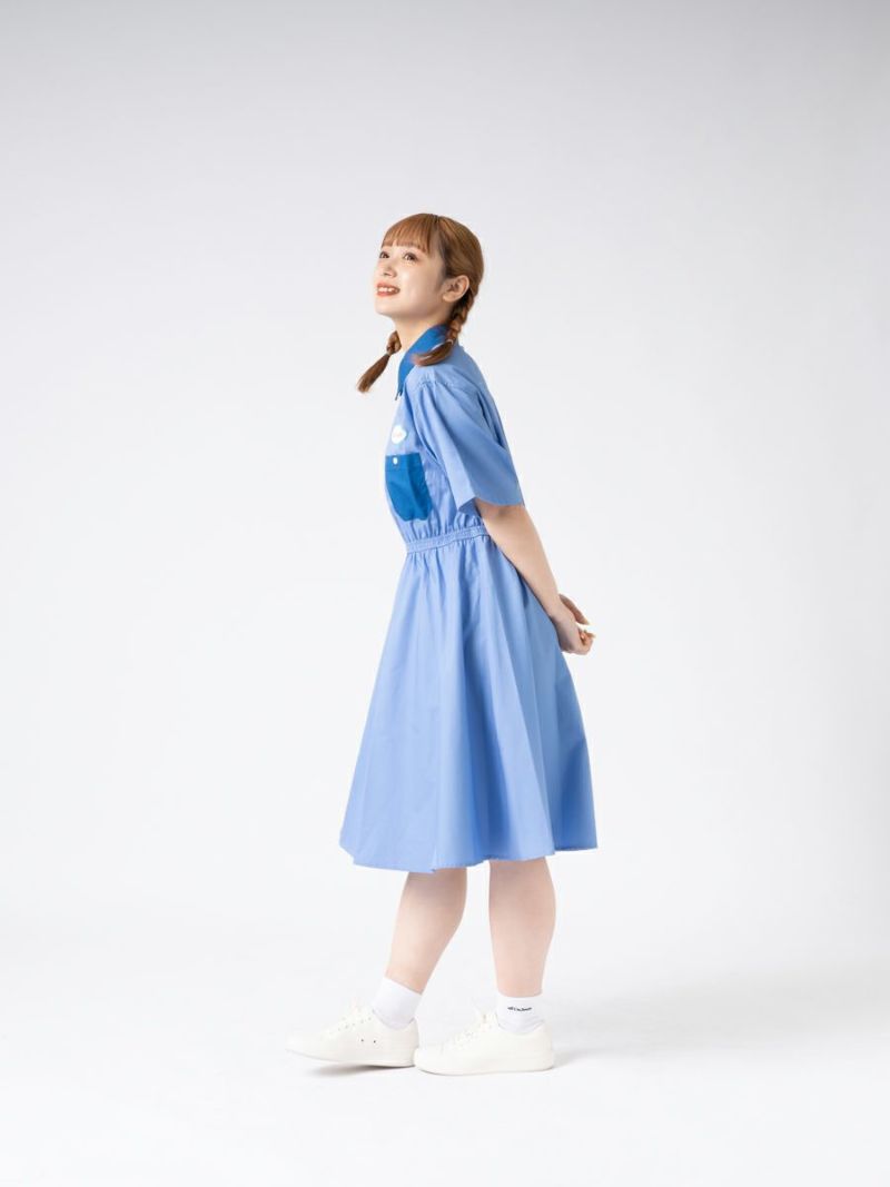【allCaJoule】ワークシャツワンピース