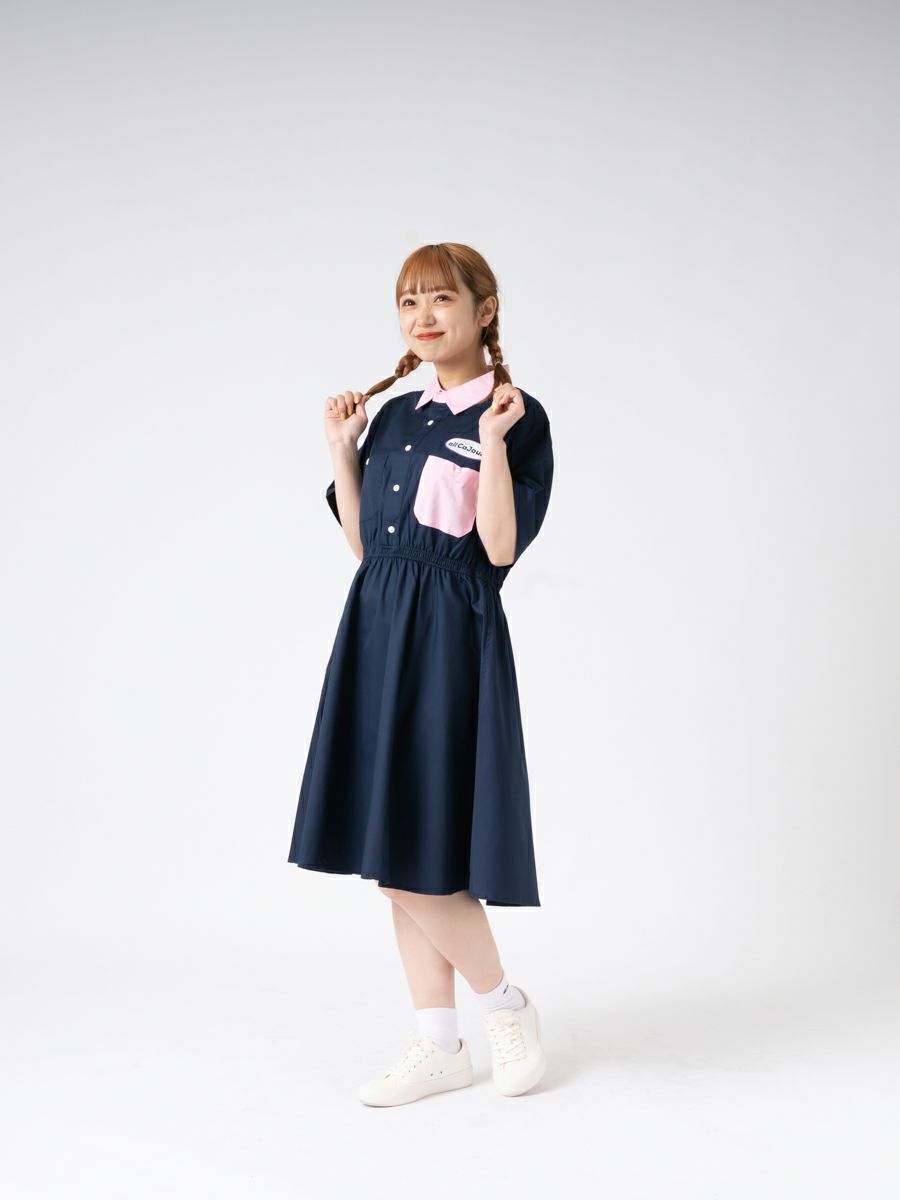 【allCaJoule】ワークシャツワンピース