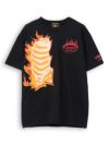 【VANSON】“FIRE BORN”刺繍入りTシャツ〔別注〕