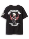 【The BRAVE-MAN×BETTY BOOP】“バイクベティ”刺繍入りTシャツ