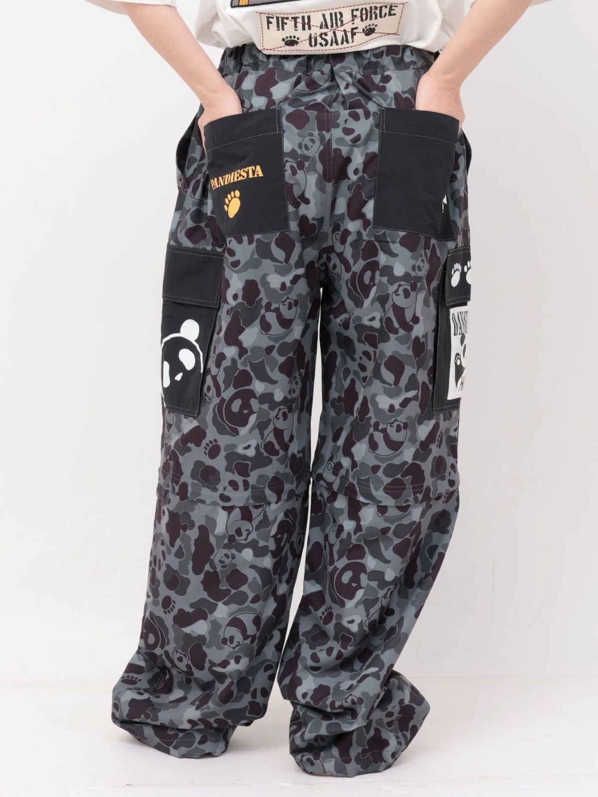 【PANDIESTA JAPAN】カモ切替2WAYカーゴパンツ