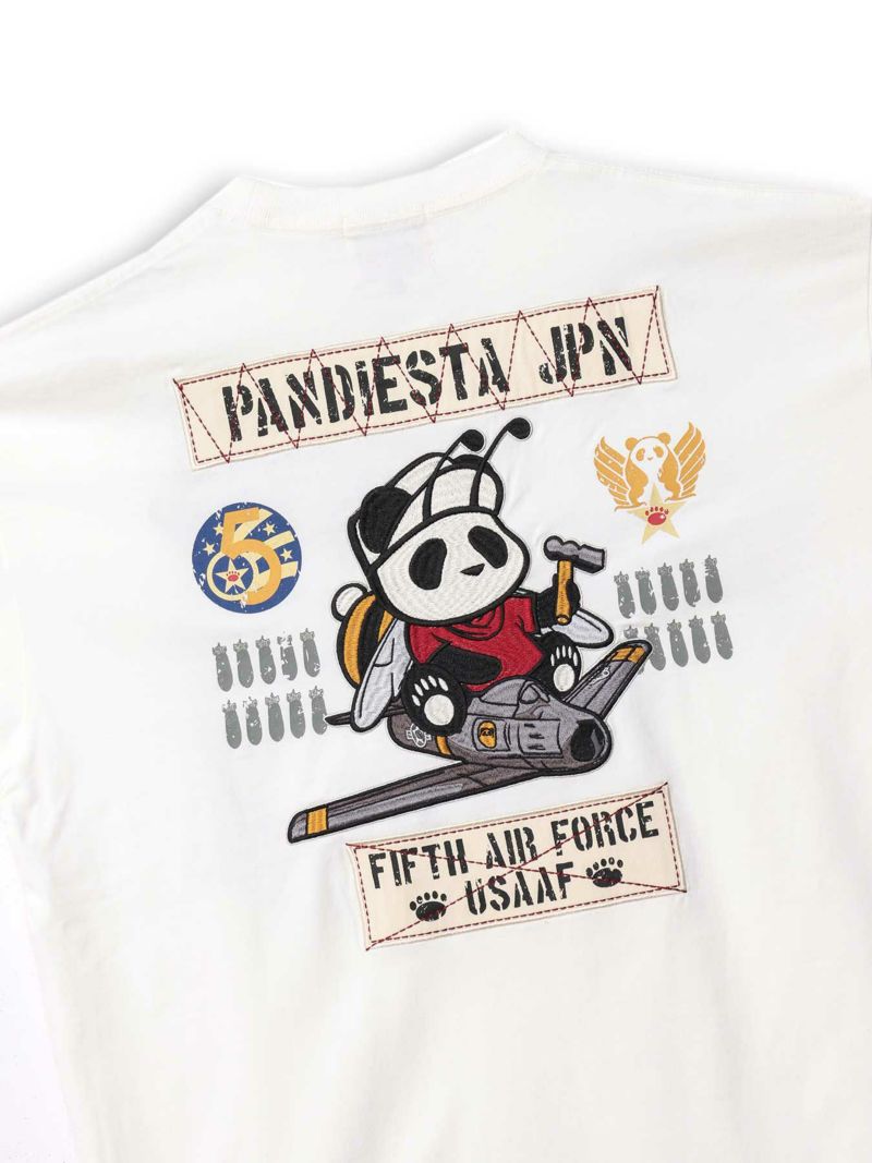 【PANDIESTA JAPAN】“5TH AIR FORCE”ツイル切替Tシャツ